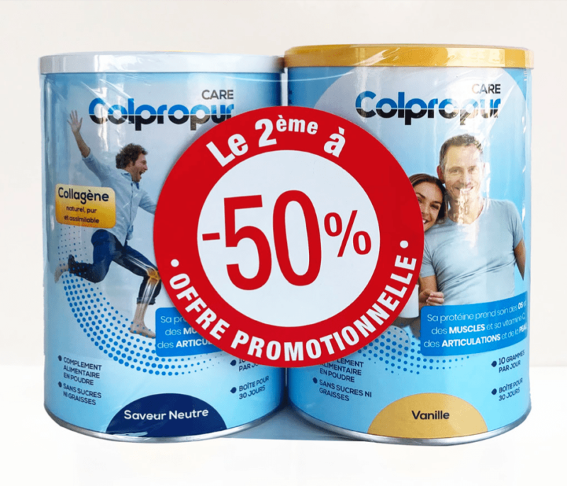 2 COLPROPUR CARE VANILLE + NEUTRE DUPLO